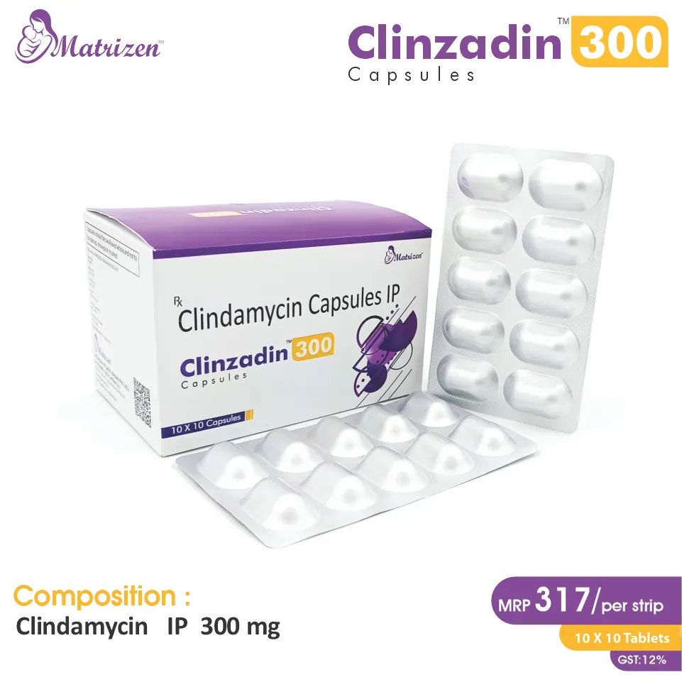 Clindamycin 300mg Capsule PCD Pharma Franchise